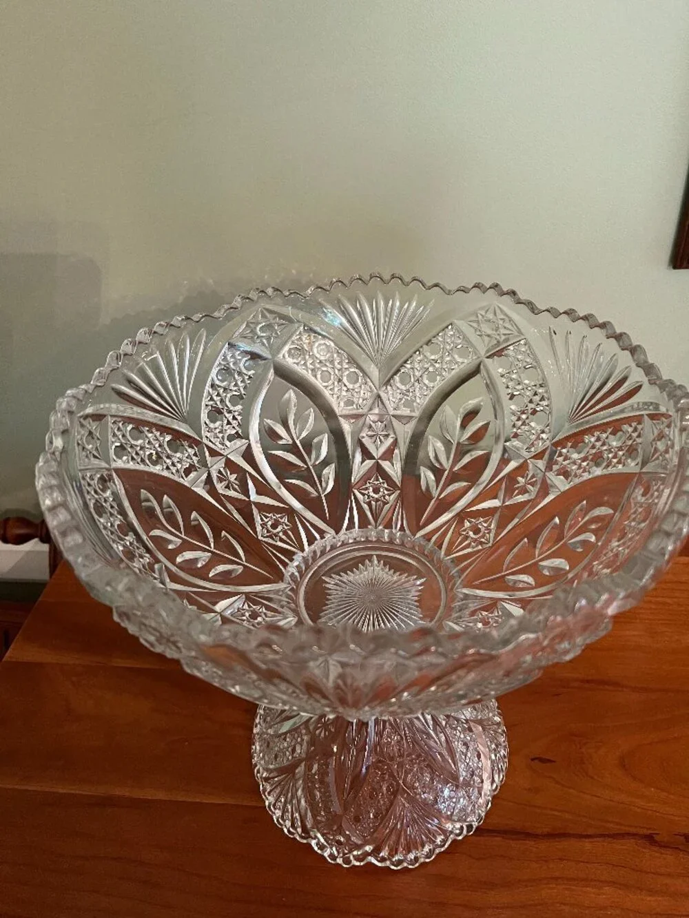 Vintage 2 Piece ABP Punch Bowl